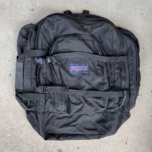 VTG JanSport USA Convertible Duffel Backpack Oversized Travel Bag 22x16